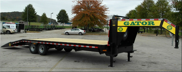 Gooseneck flat bed trailer for sale14k  Whitley County, Kentucky